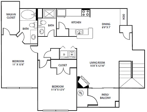 Floor plan 2E