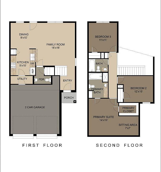 The Duffy I Floorplan The Duffy I Floorplan