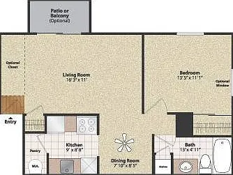 One Bedroom One Bedroom