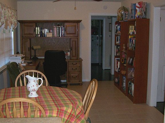 New cermamic tile in the kitchen and dining