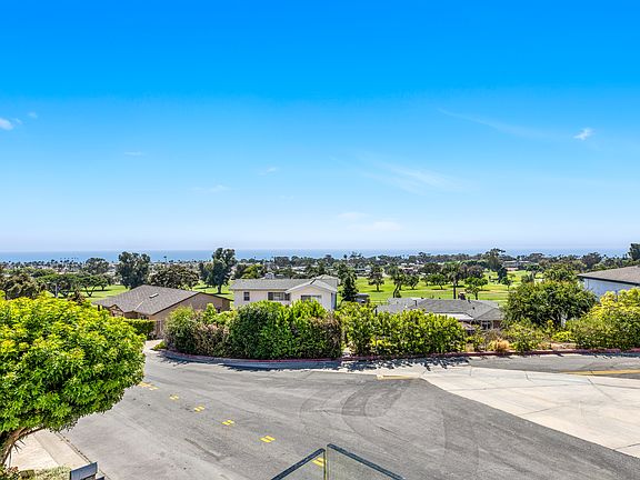 San Clemente Municipal golf course and ocean views towards Dana Point from the front deck