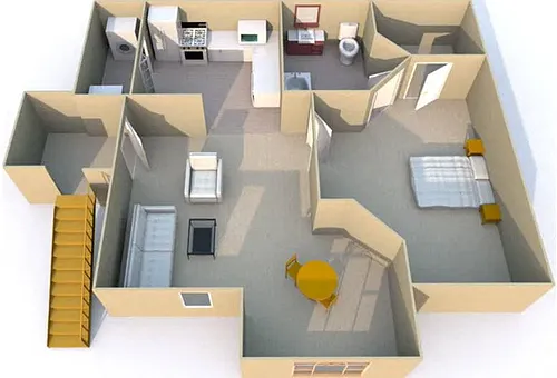 Floor plan Pecos - Deluxe Upgrade