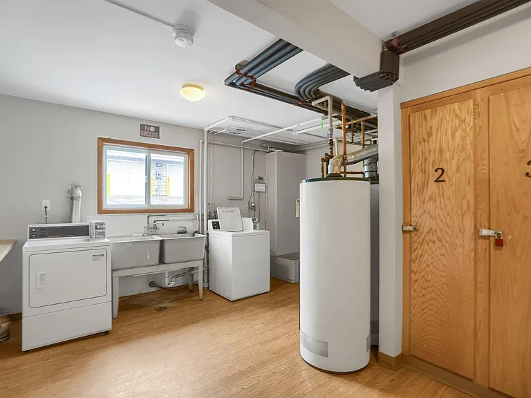 Onsite Laundry and Storage Locker