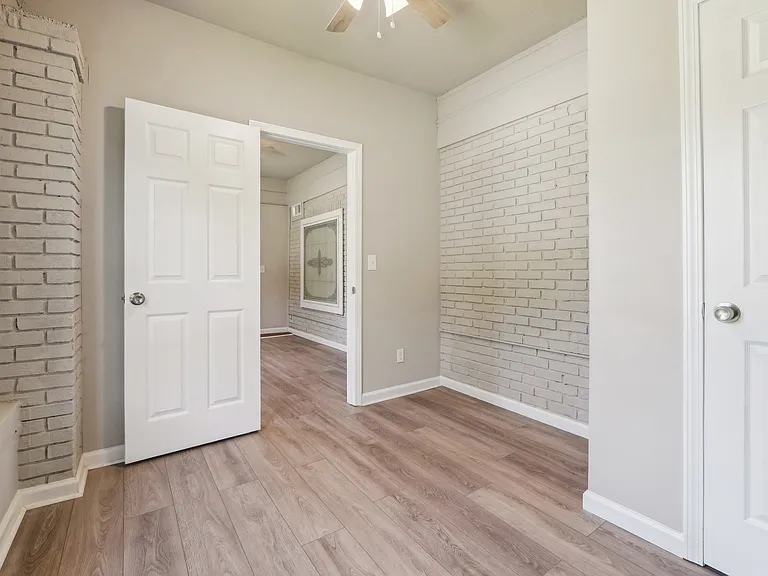 Back room of the available two-room suite