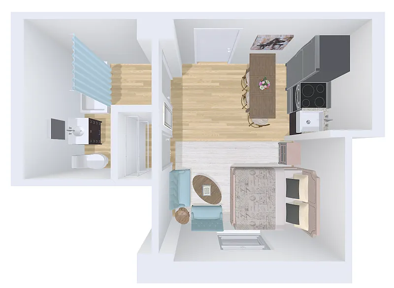 Floor plan studio 33