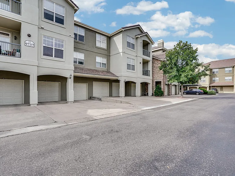 Attached garages in select apartment homes