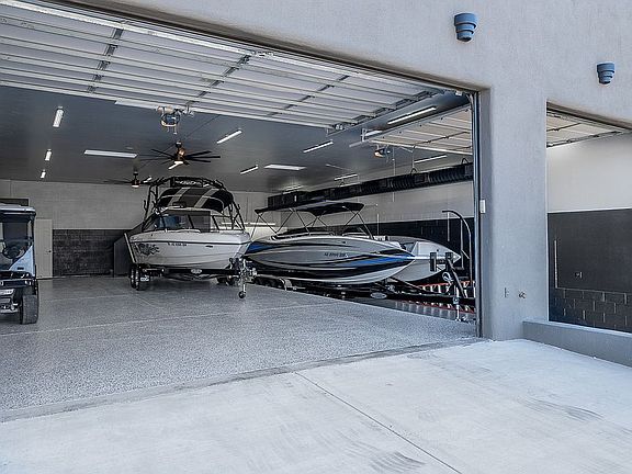 Massive 50' Deep Boat Garage