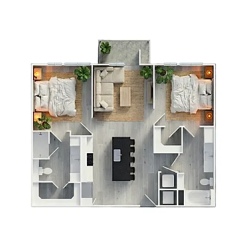 Floor plan B1