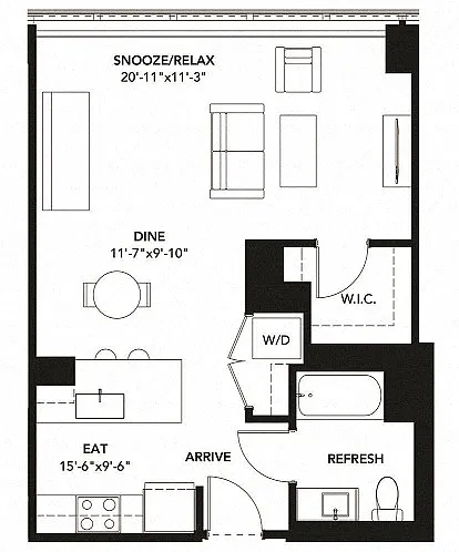 Floor plan 616