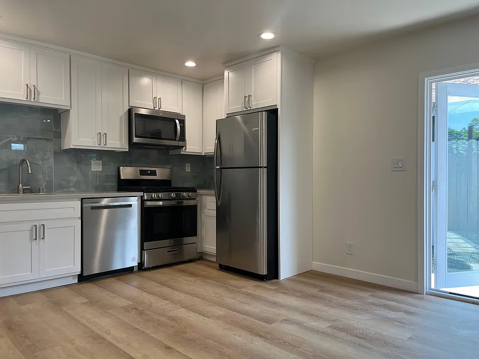 stainless-steel appliances