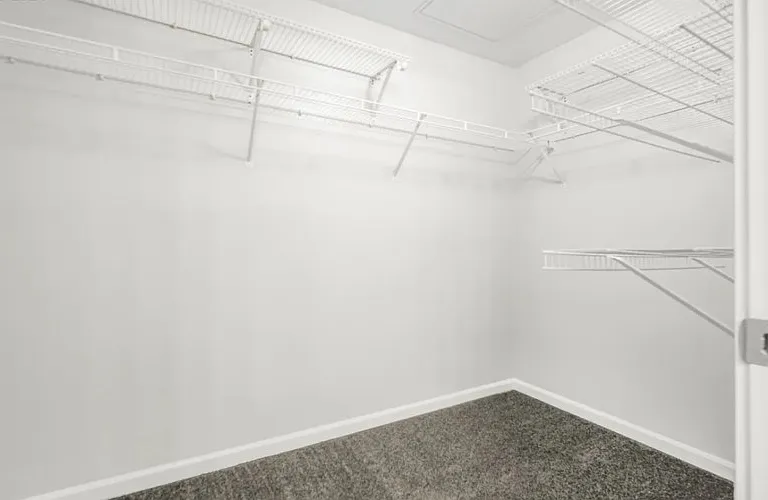 Master bedroom walk-in closet