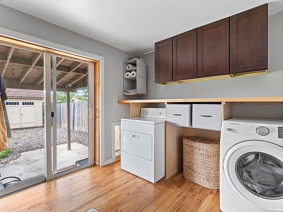 Laundry room with added storage