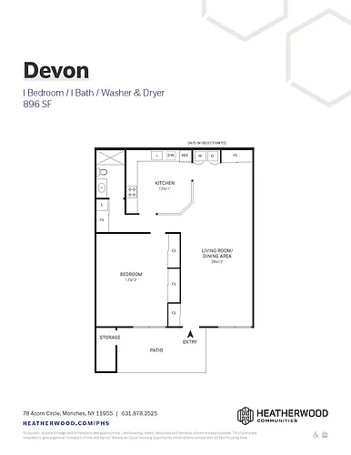 Floor plan The Devon