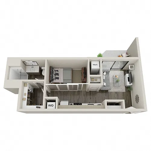 Floor plan V1 - Convertible