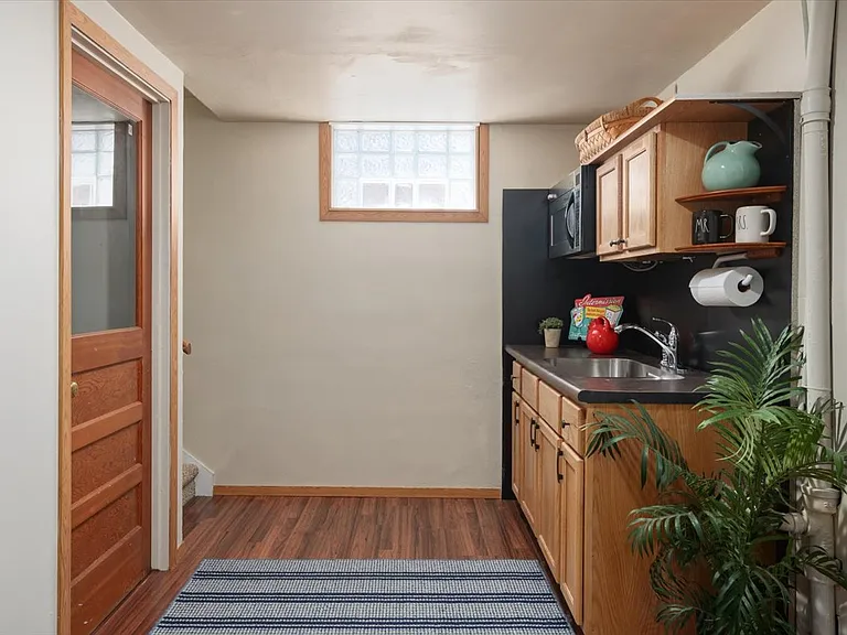 Kitchenette in the basement