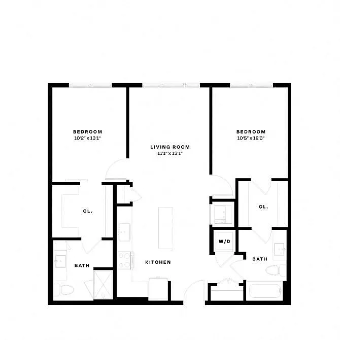 Floor plan B14