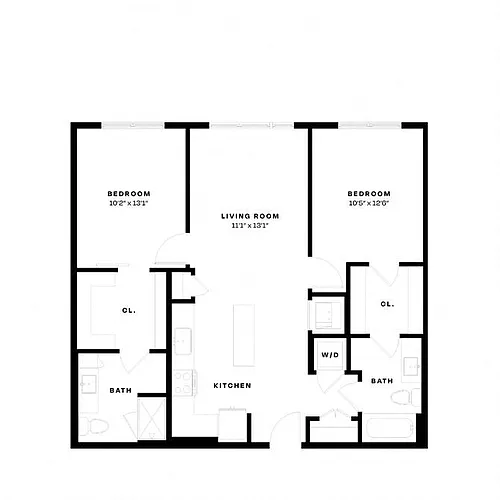 Floor plan B14