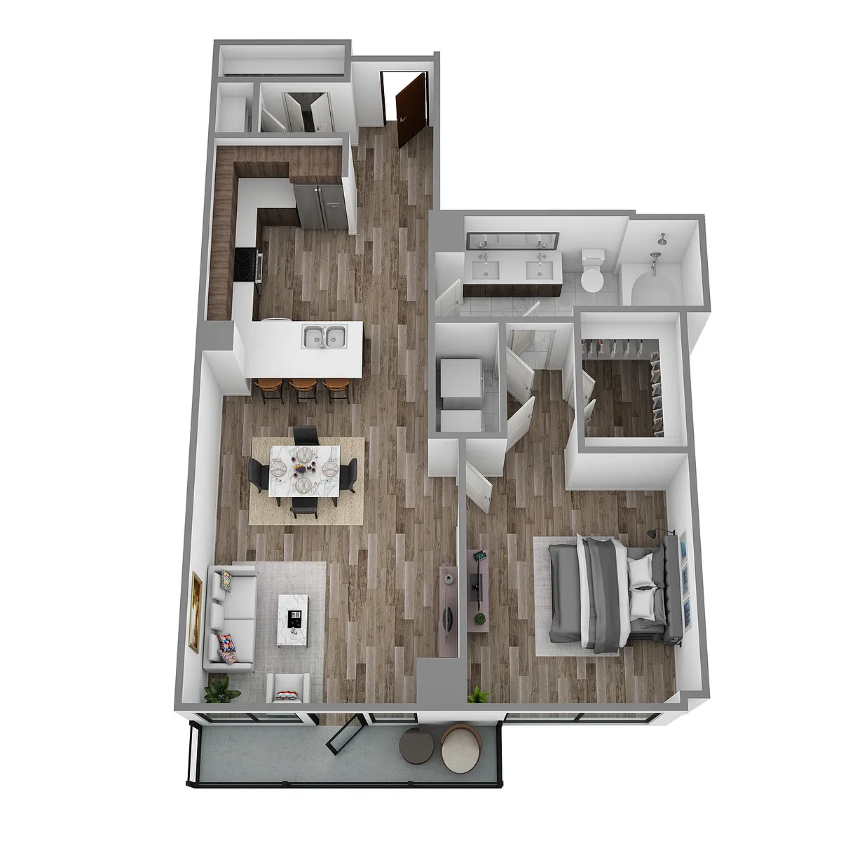 Floor plan E