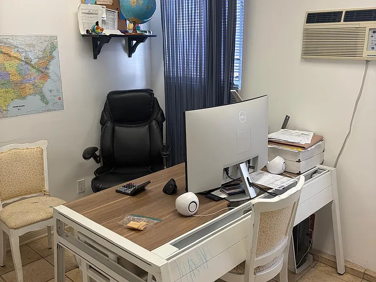 Separate office space with AC and its own private entrance.