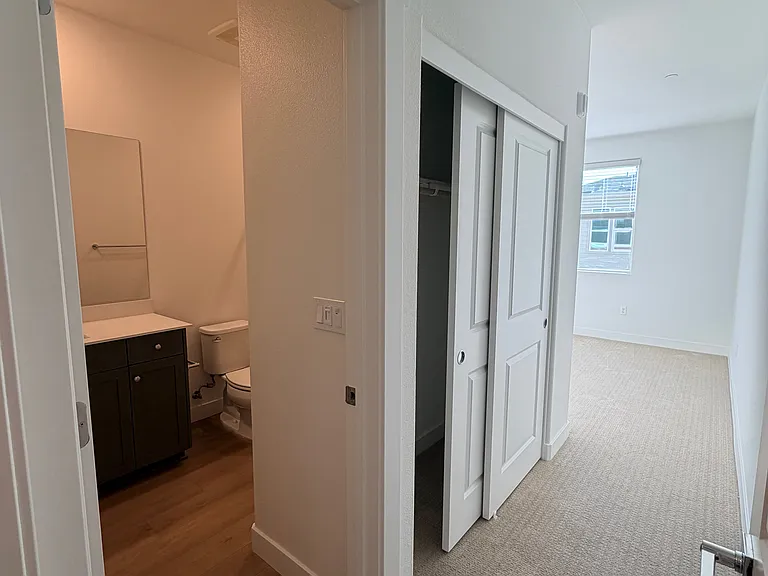 Private bedroom and bathroom on the third floor