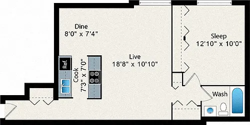 Floor plan A2