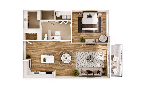 Floor plan LA3