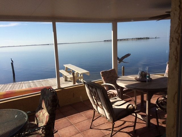Screened in porch