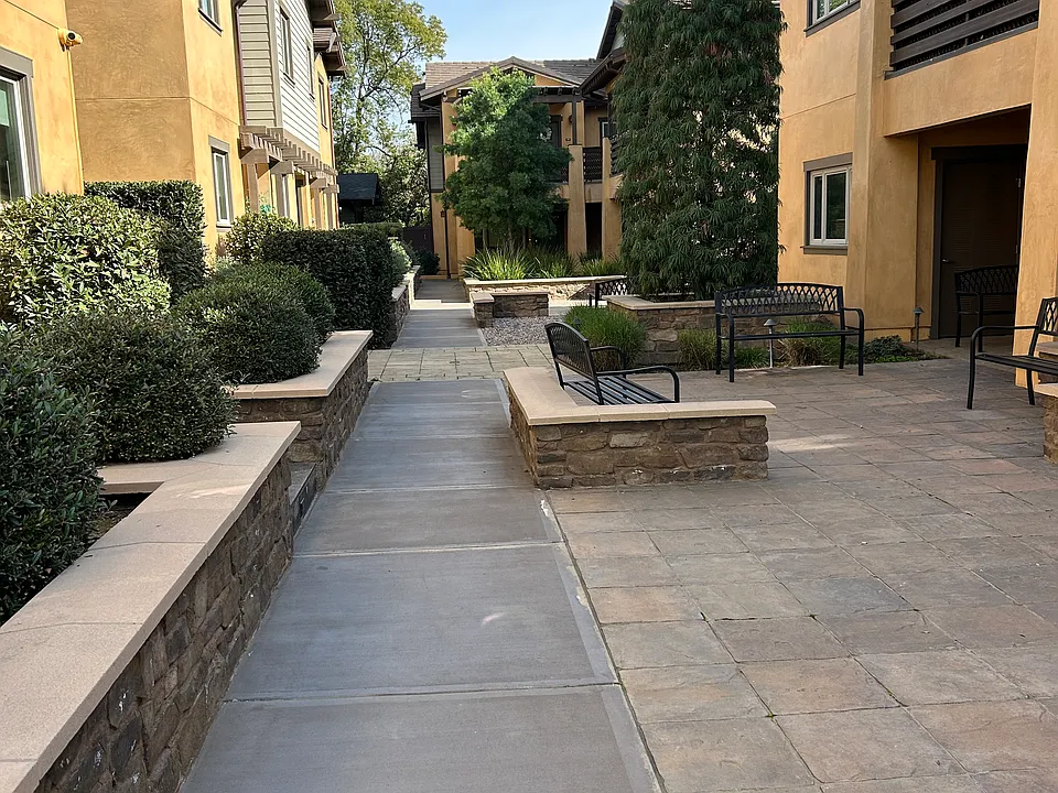 Court yard sitting area