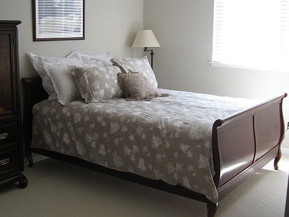 The second bedroom has its own bathroom