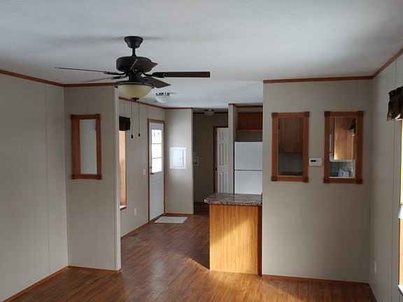 Kitchen as seen from living room