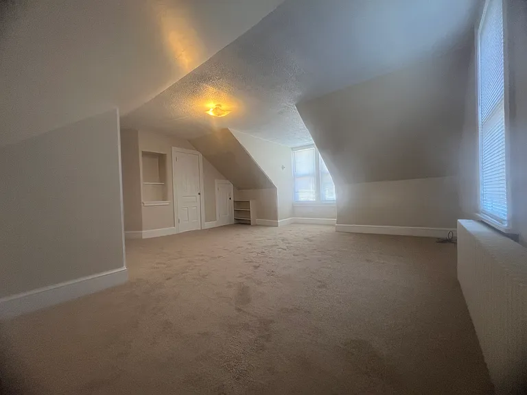 large bedroom/loft space