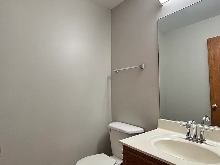 First floor half bathroom