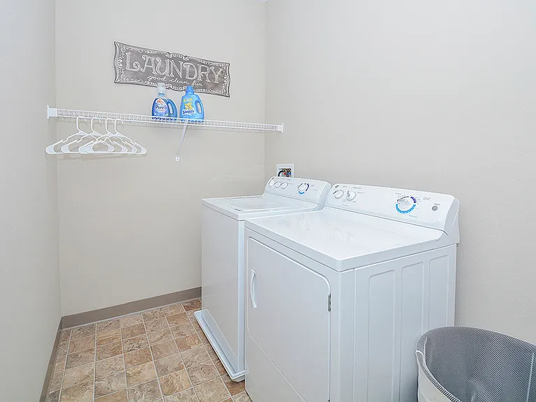 Full-Size Washer and Dryer