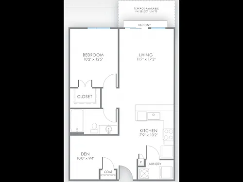 Floor plan Fluxus