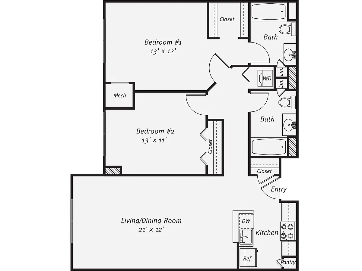 Floor plan B1
