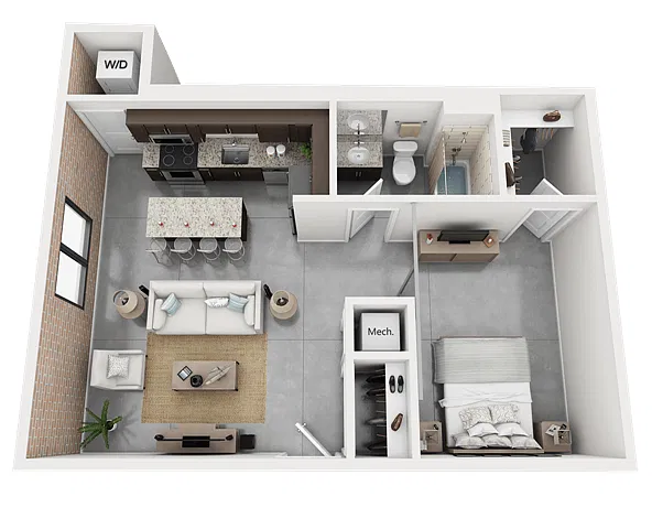Floor plan Arsenal - Ice House