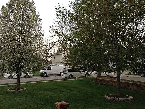 Veiw from front porch