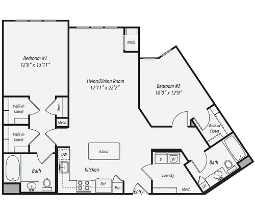 Floor plan B5-X-1251