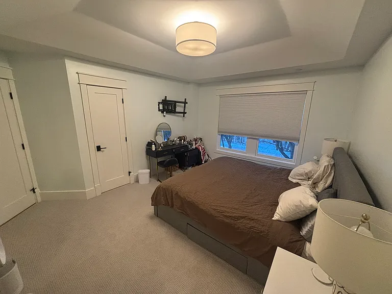 Primary bedroom with private bathroom