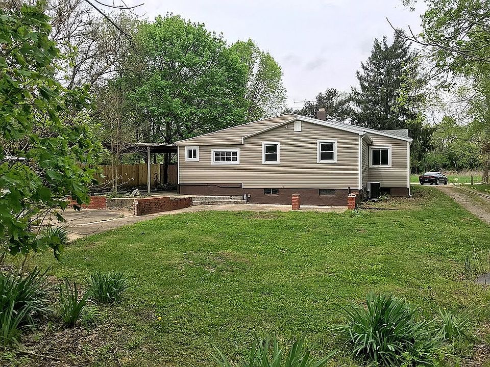 The back of the house. 