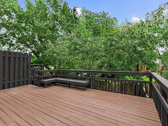 Upper deck exits from main level Living Room!