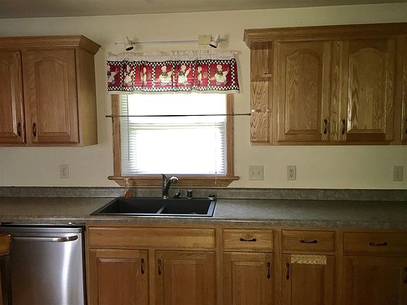 Kitchen Window Overlooking Back Yard