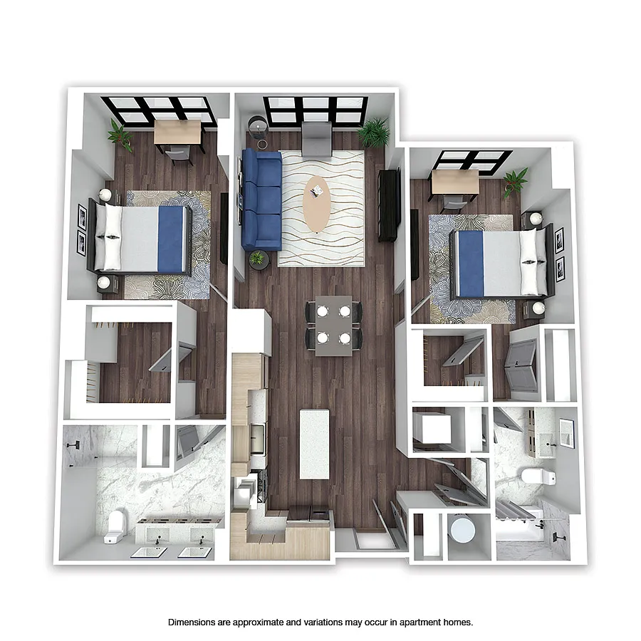 Floor plan Middleton
