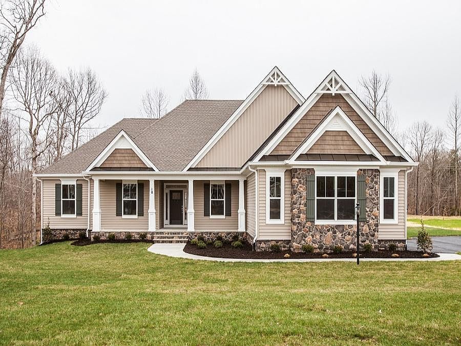 exterior finishes and color selections may vary.