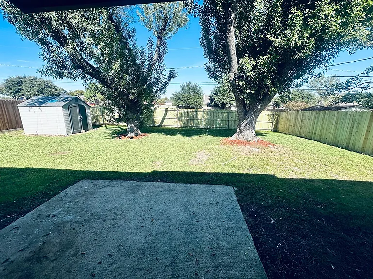 Back Yard Wide Angle