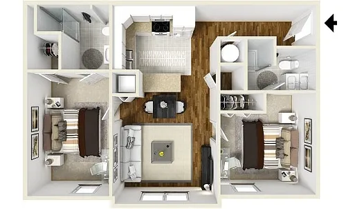Floor plan Sunset-Granite
