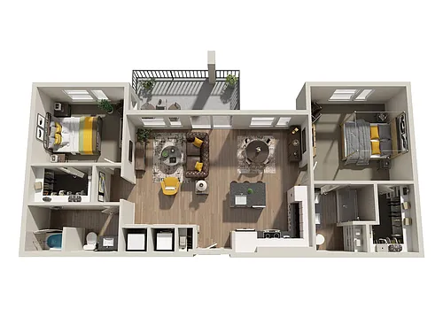 Floor plan Hays St Bridge