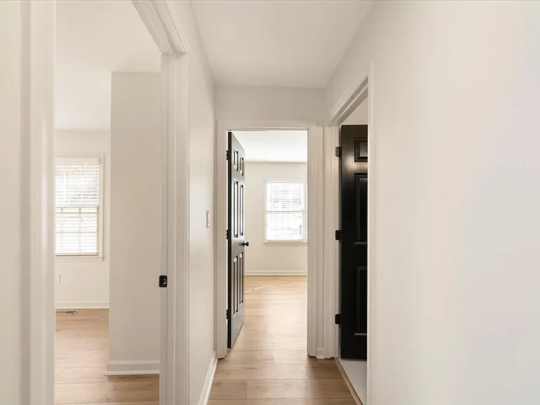 Hallway to second and third bedroom