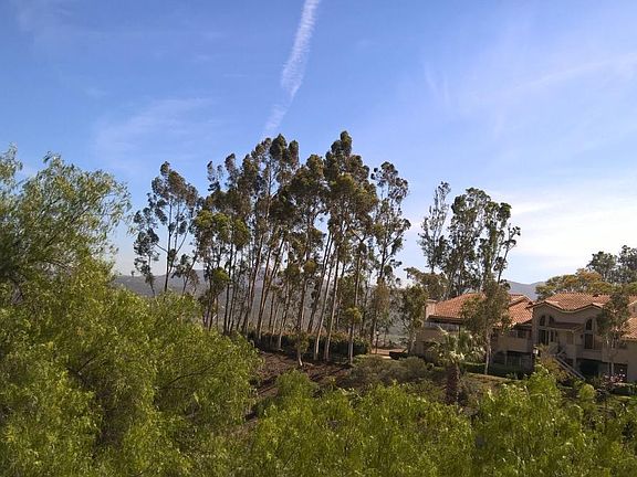 Patio and front door view