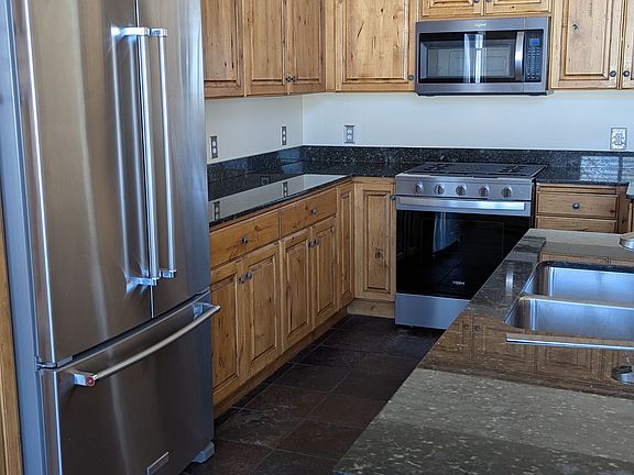 Updated kitchen including new stove